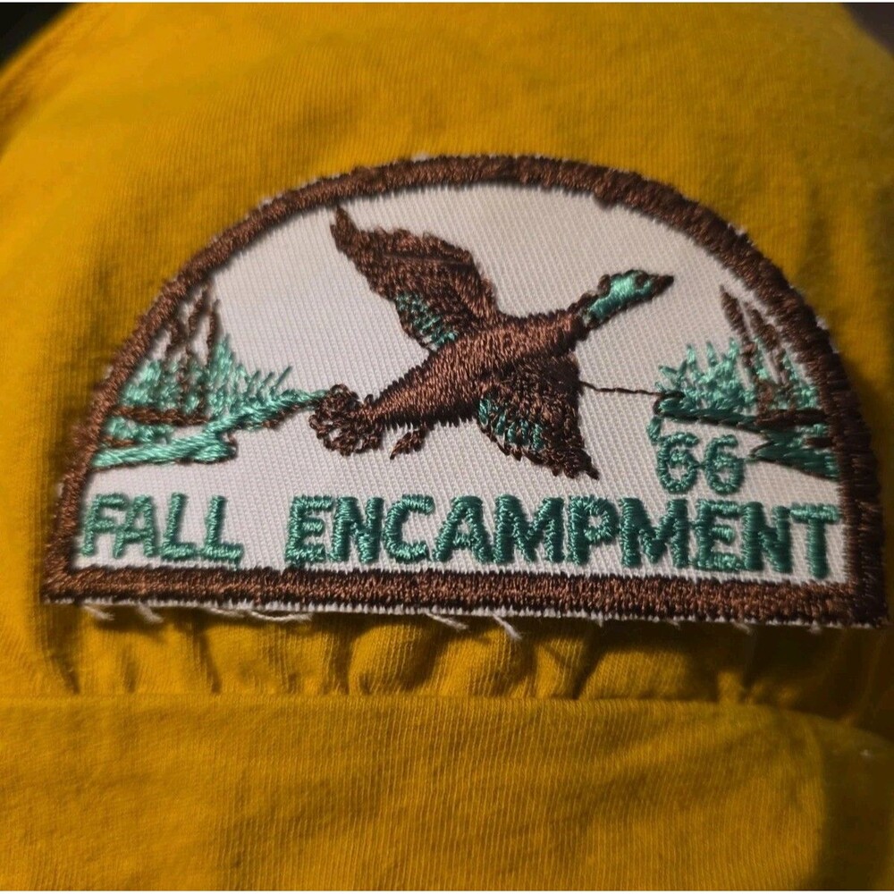 1966 BSA Scouting Fall Encampment Waterfowl Related Patch BIS